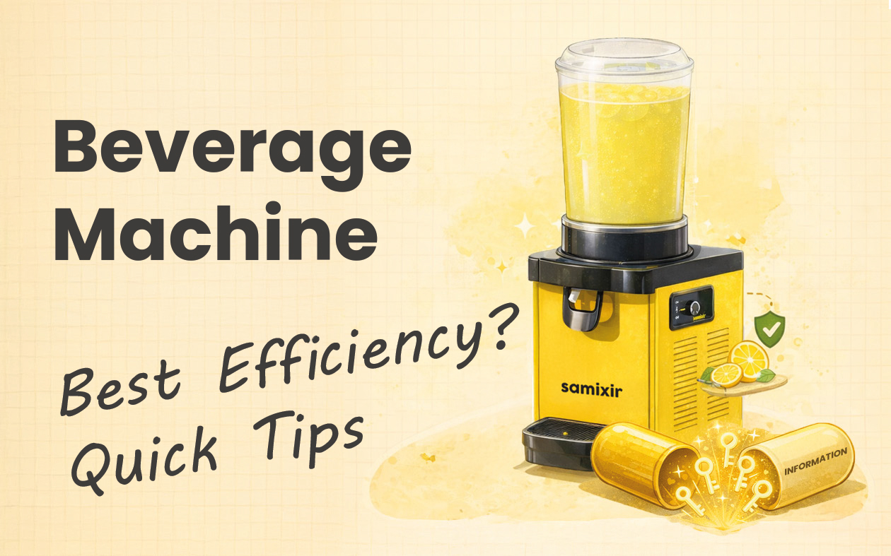 Ways to Get the Best Efficiency from Your Beverage Machine & Quick Tips