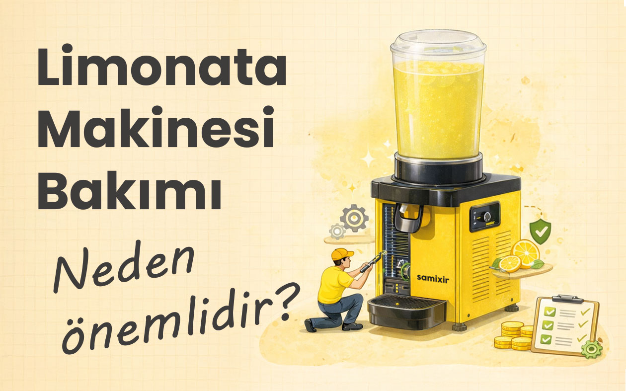 Limonata – İçecek Makinesi Bakımı Neden Önemlidir?