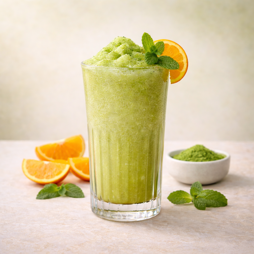 Matcha Mandarin Slush