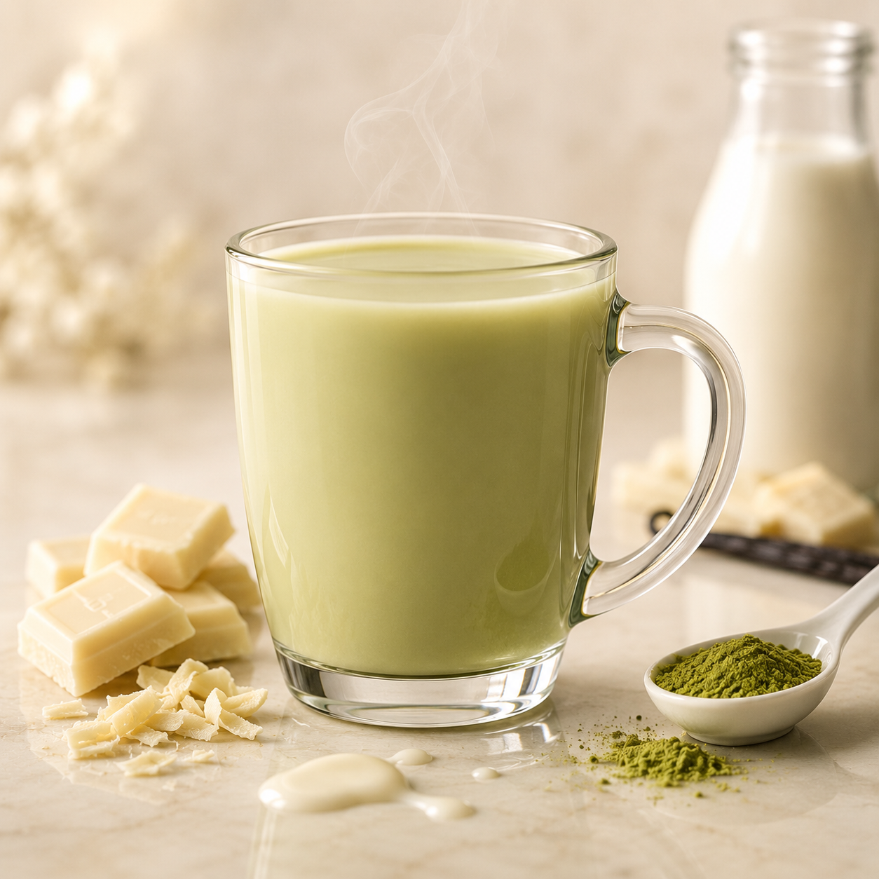 Matcha White Chocolate Drink (Premium)