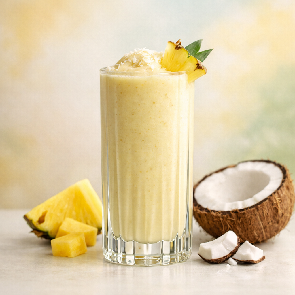 Tropical Coconut – Pineapple Smoothie