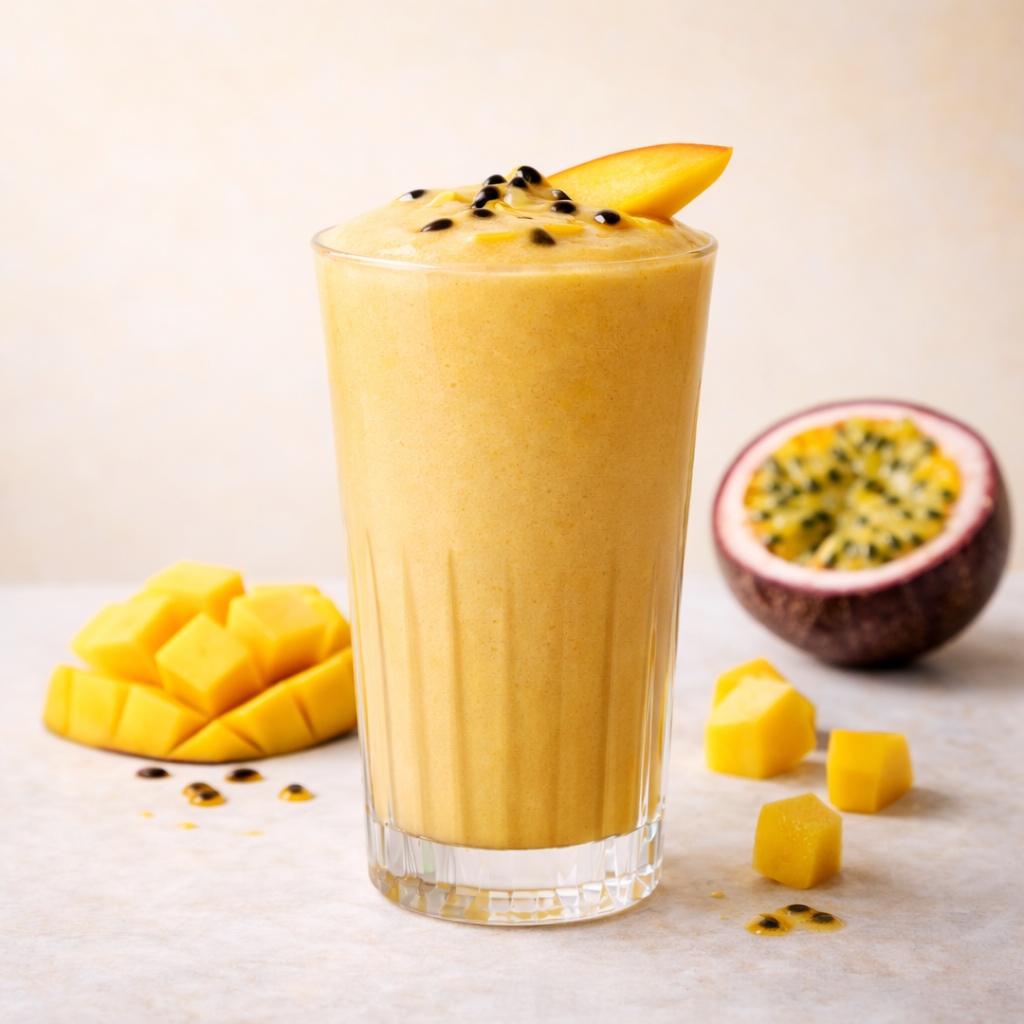Tropical Mango–Passion Fresh Smoothie
